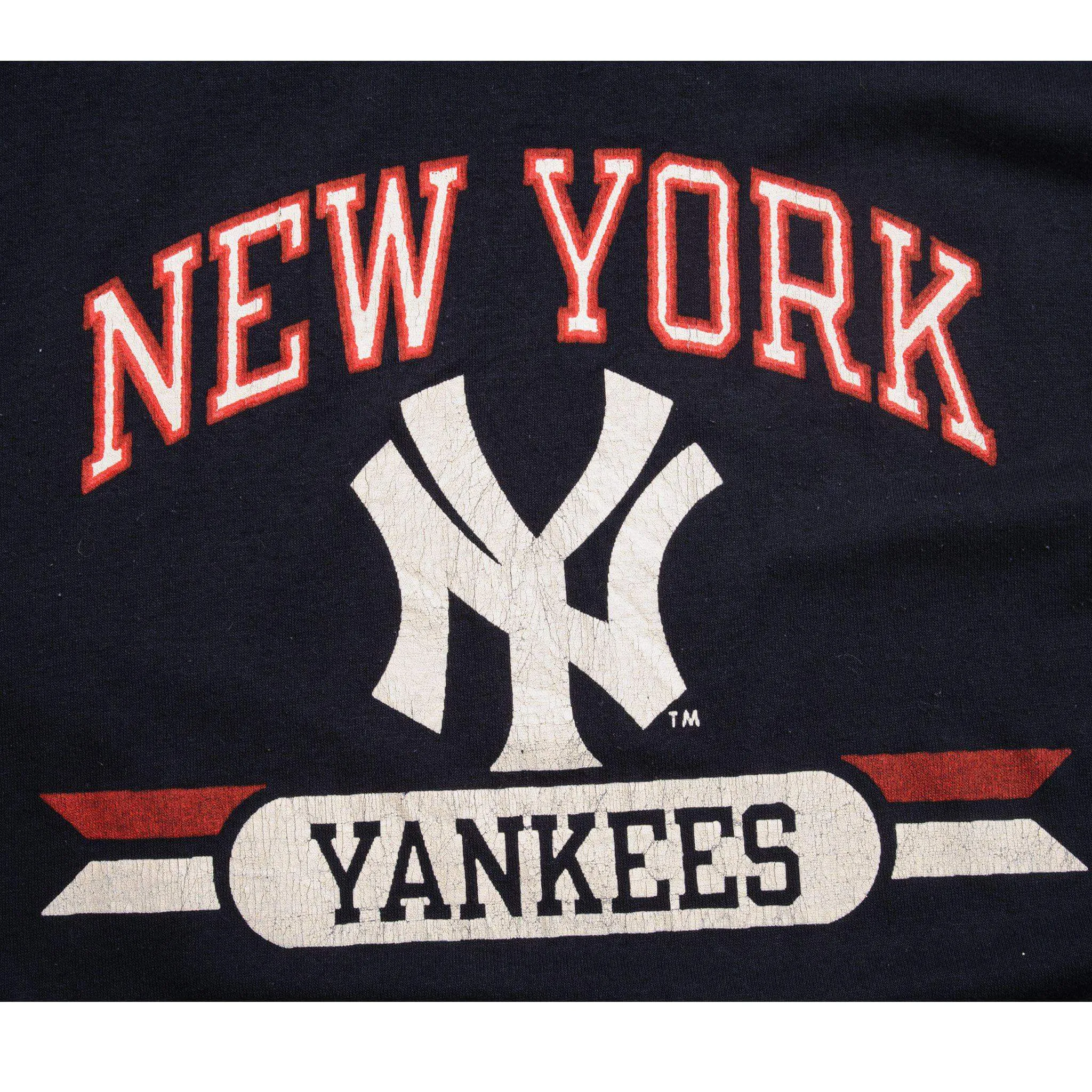 VINTAGE CHAMPION MLB NY YANKEES TEE SHIRT 1980S SIZE SMALL MADE IN USA