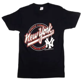 VINTAGE CHAMPION MLB NY YANKEES TEE SHIRT 1987 SIZE SMALL MADE IN USA