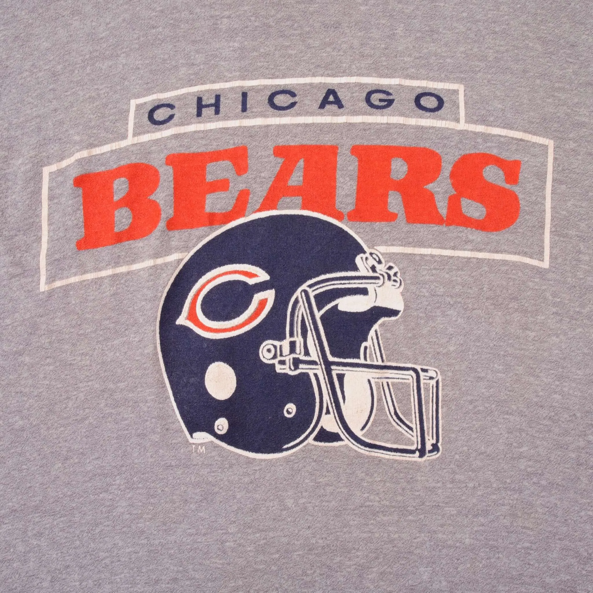 VINTAGE CHAMPION NFL CHICAGO BEARS TEE SHIRT 1980S LARGE MADE IN USA