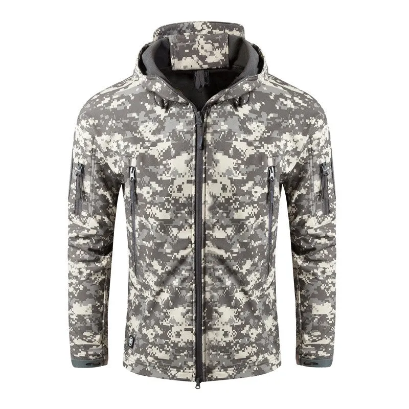 Warm And Cold Camouflage Tactical Jacket