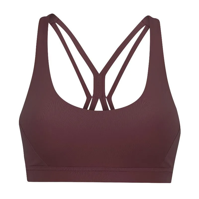 Weave Out Sports Bra in Maroon (only XXS & XS left)