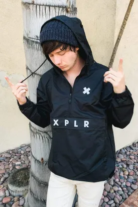 XPLR Black Anorak Jacket