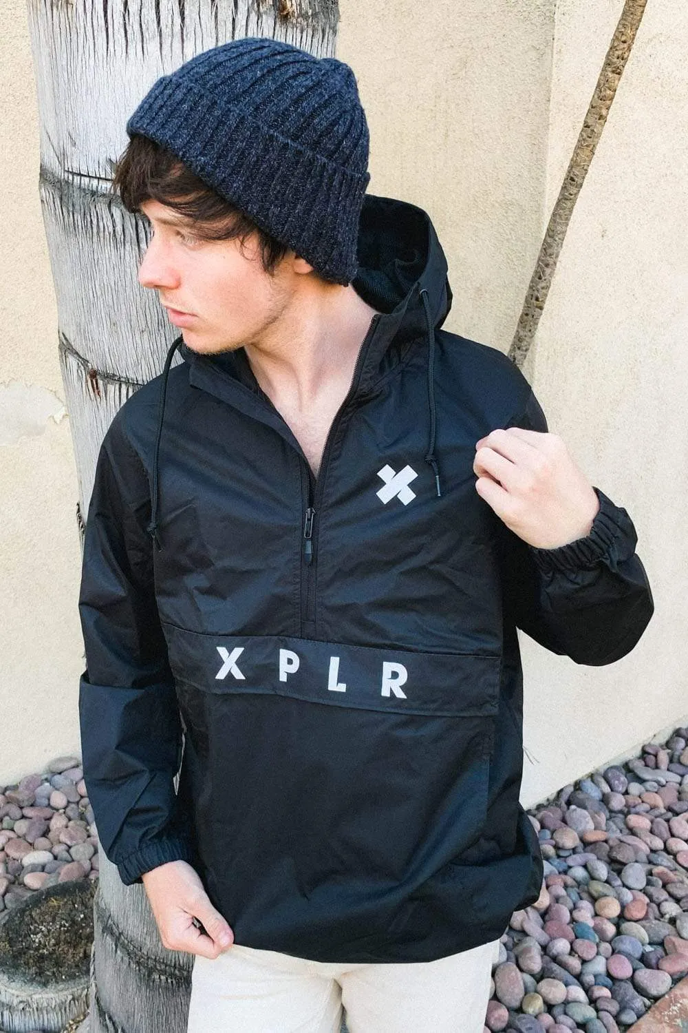 XPLR Black Anorak Jacket